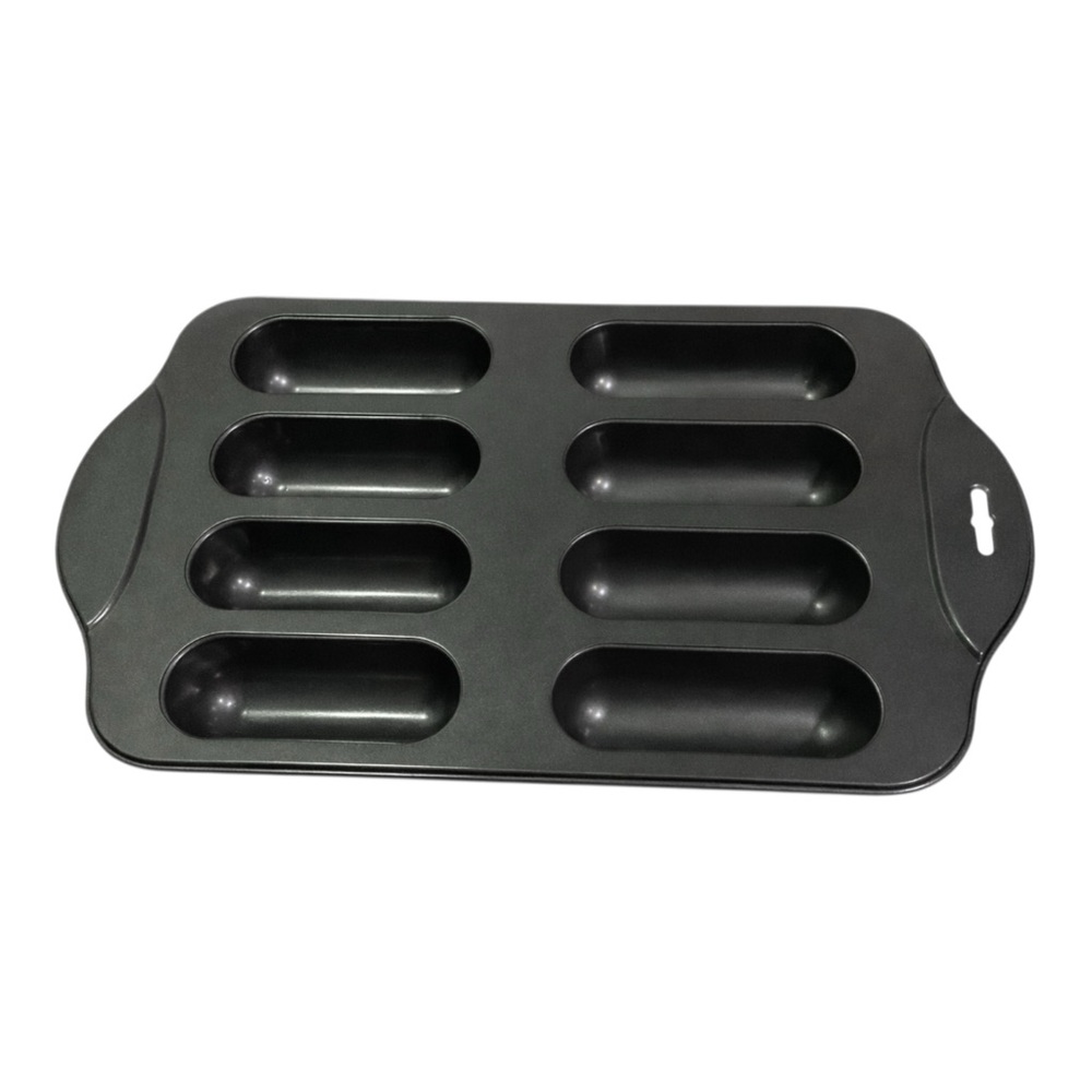 Norpro Nonstick Cream Canoe Cake Pan – 8 Cavity Dessert Baking Mold